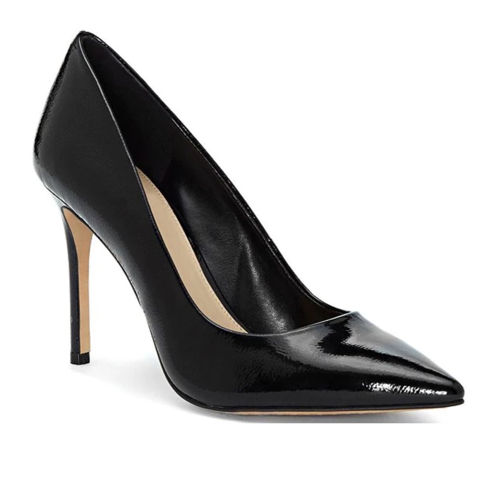 Vince Camuto Women's Footwear Savilla Black Patent Pump SZ 9